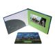 Hard Cover Video Advertising Cards UV Printing Smooth Video Booklet