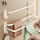 Euro Bathroom Shower Accessories Three Pieces Towel Rack Electroplated Aluminum Alloy