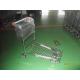5 Inch Wheel Cargo Warehouse Trolley 4 Swivel with Platfrom