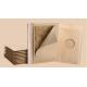 Kraft Paper Compostable Bubble Mailers Eco Friendly Strong Adhesive