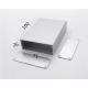 71*26*100mm Anodizing white aluminum extrusion electronic enclosure