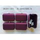 Customized Recyclable Womens Satin Clutch Bag Two Magnet Metal Hook