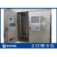 Durable Outdoor Data Cabinet IP65 Three Bay Sandwich Structure Heat Insulation Material