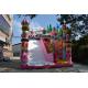 Simple Classic Commercial Inflatable Water Slides / Colourful Inflatable Dry Slide