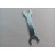 Double Head Open End Spanner White Galvanized Finish For Circlip Hex Bolt