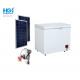 Top Open Single Door R134a Solar Power Freezer 7 Cf Chest Freezer Mute
