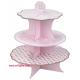 Fashion Colorful Design 3 Tier Paper Cardboard Cupcake Stand,Wholesale Wedding Cake Stand