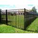 Residential Garden Ornamental 1.23m Wrought Iron Steel Fence