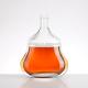 350ml 500ml 750ml Super Flint Glass Brandy Bottle With Cap Custom Make for Benefit