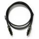 Corrosion Resistant TOSLINK Optical Audio Cable OD6.0mm Black Cable For DVDs Blu-Rays