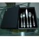 OEM High quality TTX stainless steel cutlery gift set/firve pcs set/knife fork spoon set