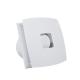 White 4 Inch Wall Mounted Round Ventilating Exhaust Fan With Plug For Bathroom Kitchen Window