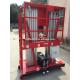 10m Hydraulic Order Picker Forklift Lifting Platforms With Lift Rated Capacity 250kg