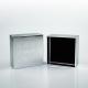 Wholesale Personalized Silver Small Mini Jewelry Box Packaging Boxes For Jewelry Bracelet With Velvet Insert