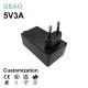 5v 3a Ac Dc Wall Mount Adapter Wide Voltage Range For Nail Lamp