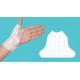 White Custom Thermoplastic Splint Thumb Gauntlet Splint ISO9001 Approved