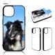 Aluminum Plate Sublimation Phone Case Anti Slip For IPhone16 Samsung S25 Ultra