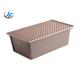 RK Bakeware China Foodservice NSF 680g Commercial Baking Pullman Loaf Pan With Cover , Bread Pan Bread Toast Mold