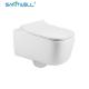 Sanitwell SWJ0225 Bathroom wc white toilet bowl rimless flush