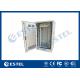 23U Outdoor Battery Enclosure Lithium Ion Battery Cabinet With Power Distribution