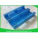 Single Faced Plastic Euro Pallets 100% Virgin HDPE Ventilated For Warehouse