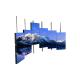 Indoor Wall Mounted 1080p Lcd Video Wall Display Sliding