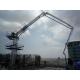 Inner Climbing Fixed 24m Spider Concrete Placing Boom For Construction Tower