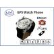 PT202E Swiss Movet Remote Monitoring Personal GPS+ AGPS Dual Mode Wrist Watch Phone Tracker