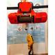 Single Rail Electric Wire Rope Hoist 220v - 440v In Yellow / Red Color