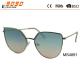 Hot Sale Mirrored Metal Sunglasses , UV 400 protection lens,suitable for men and women