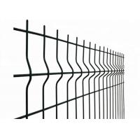 3.5mm Galvanized PVC Coated 3D Welded Wire Mesh Fence Curved Garden Perimeter