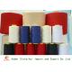 Multi Colored 100% Ring Spun Polyester Yarn for Textile Clothing High Strength