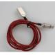 Type C Led Sync Mobile USB Cable High Speed Data Transfer Red Color High Power