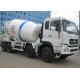 8X4 12CBM Ready Mix Concrete Mixer Truck , Dongfeng 12 Wheels Self Mixing