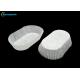 Boat Shape Loaf Greaseproof Baking Cups For Office Bakery Heat Resistant