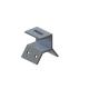 Trapezoid Aluminum Solar Panel Metal Roof Clamps Frameless Racking