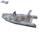 Colorful Rigid Deep V Inflatable Fishing Dinghy Boat Fiberglass Hull 1,2mm PVC with 4.8 Length