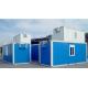 Advanced Custom Container House , Blue Portable Container House With Bathroom