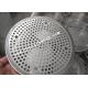 Round Type 2mm Hole Size Perforated Metal Mesh 1m Width 2m Length