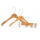Coat and Pants Wooden Clothing Store Hangers For Sports Garment Shop