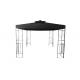 Solar Light Steel Frame Customized Metal Gazebo 3x3 EN581