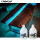 UV Stable Outdoor Liquid Casting Resin With Glow In The Dark Pigments