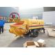 Small Lightweight HBT50 Electric Concrete Pump Type Concrete Trailer Pump