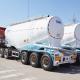 Tri Axle 38 Ton Silobas Cement Tanker Trailer For Transporting