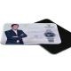 Wholesale stock products rubber mouse pad Custome colorful natural rubber fabric advertising mouse pad