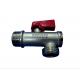 Bathroom Three Way Plumbing Valves , Globe Angle Valve Fro Oil