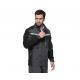 Practical Work Safety Jackets / Waterproof Workwear Jackets With Stand Up Collar
