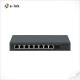 8x2.5Gbps RJ45 Ports + 1 x10G SFP+ Fiber Port Ethernet Switch