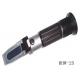 RHW-25 Wine Making Alcohol Refractometer Copper Material Parts For Grape