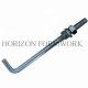 L Shape Concrete Forming Accessories Anchor Bolts With Nut And Washer